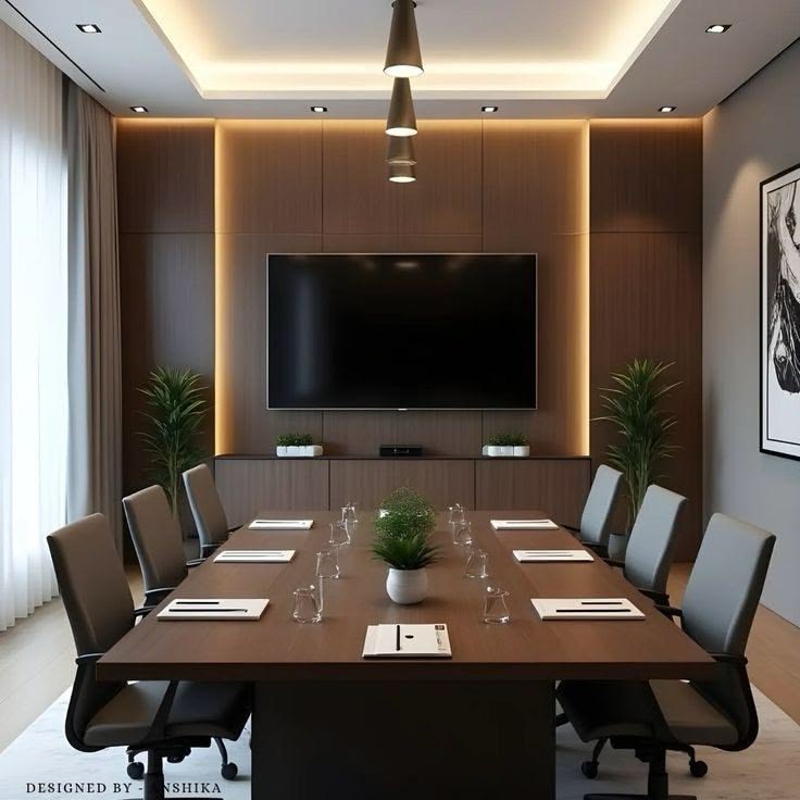 Salle de conférence utilisée comme image principale de la page À propos